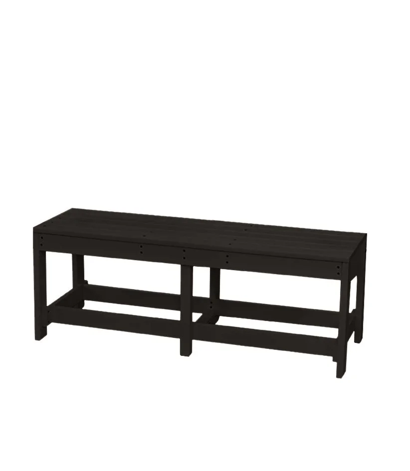 Black outdoor benches new arrivals